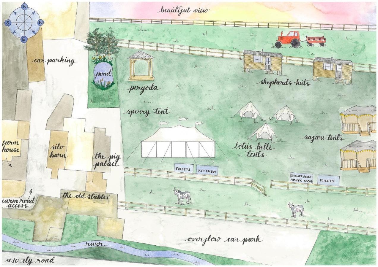 Fenland Retreats At Willow Grange Farm CBG Exteriör bild